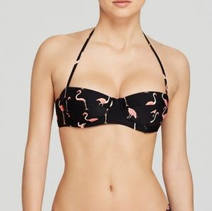 Kate Spade Playa Flamingos Underwire Bikini Top XS